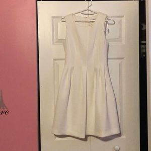 White cocktail dress